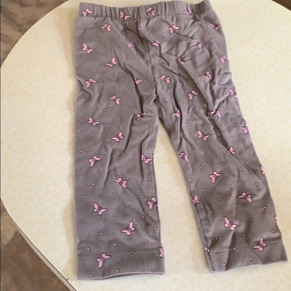 Girls Butterfly Leggings